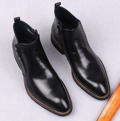 mens pointed toe dress boots